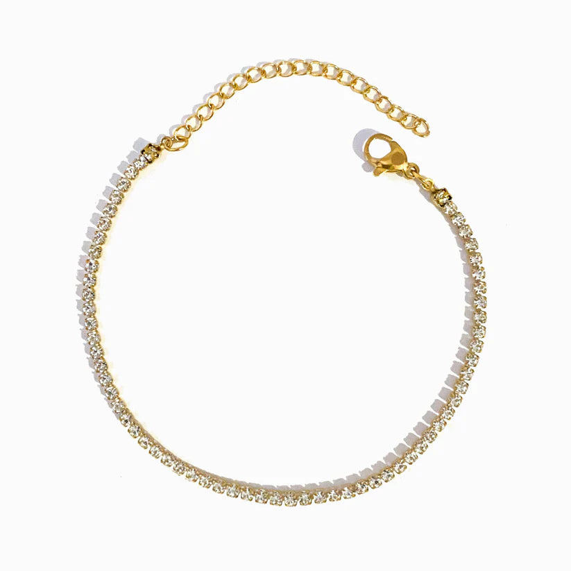 Pulseira com brilhantes